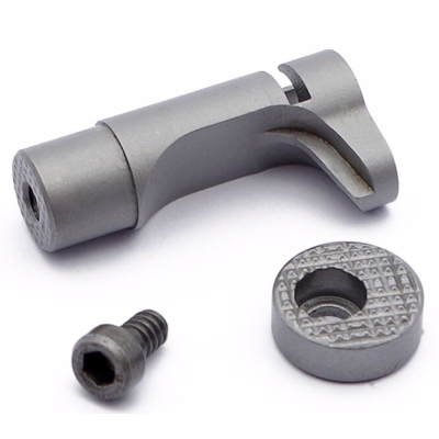 Retenida cargador c/boton sobredim. 1911 Inox Eemann Tech