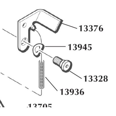 Trinquete retencion 1050 Dillon