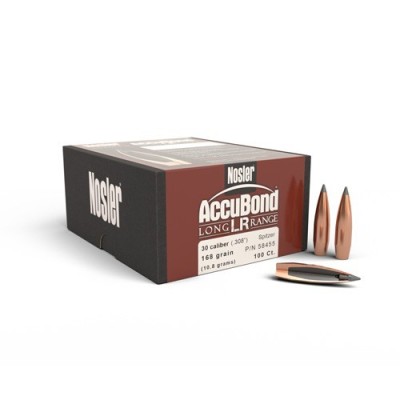 Punta 30 168 gr Accubond Long Range Nosler 100 u