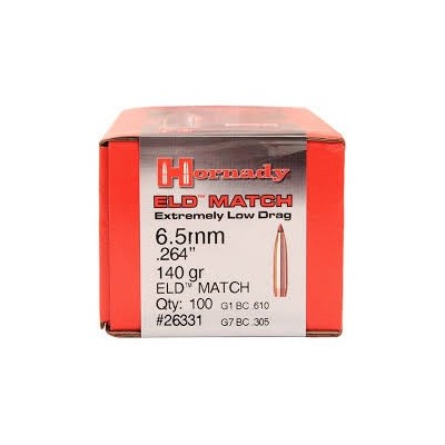 Punta 6,5mm 140gr ELD Match Hornady