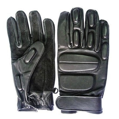 Guantes piel tacticos Mitones L NIDEC