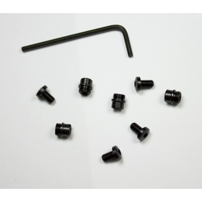Kit tornillos (7mm) cacha+ contratuerca 1911 STI