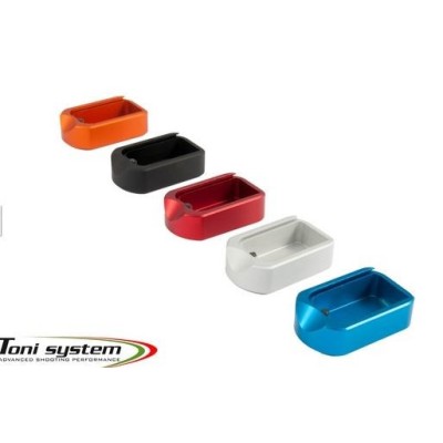 Tapa cargador aluminio gris P226 TONI SYSTEM