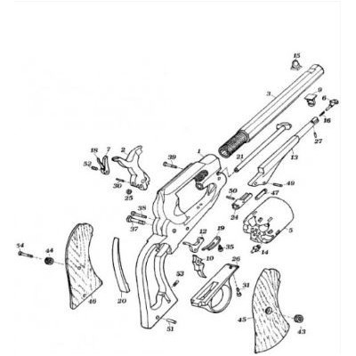 Tornillo martillo rev. Remington UBERTI