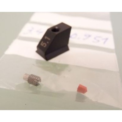 Punto mira 5,1mm pistola aire P8X FEINWERKBAU