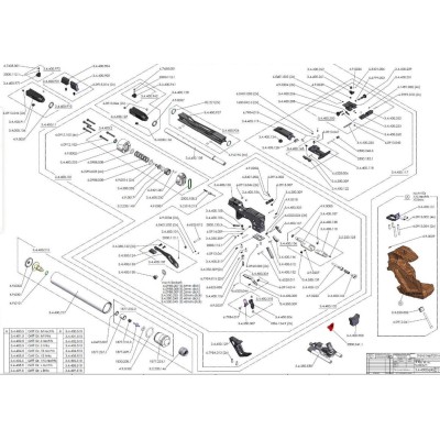 Pistola aire P8X negra FEINWERKBAU