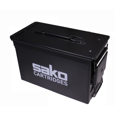 Caja municion metalica estanca Sako
