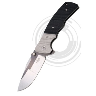 Navaja asistida G10 negra 9,6 cm Third