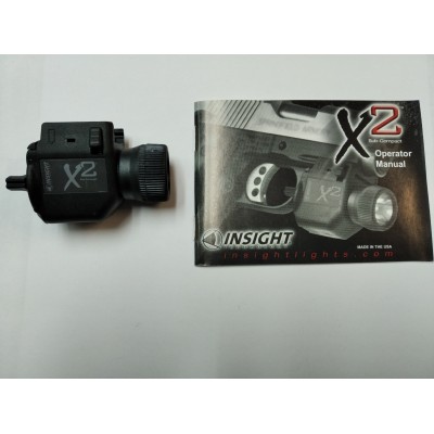 Linterna carril picatinny X2 Sub-Compact Insight
