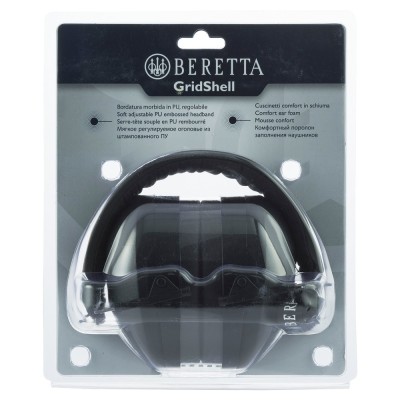Auricular Gridshell negro Beretta