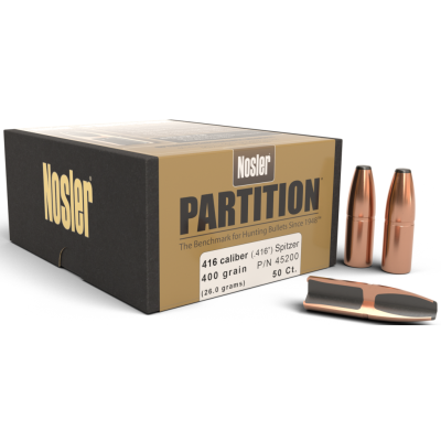 Punta 416 400gr Nosler Partition