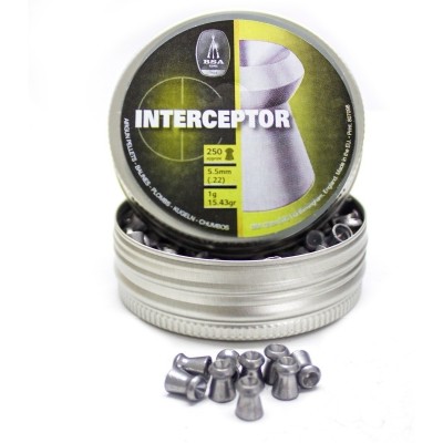 Balin 4,5 .177 0.49gr Interceptor BSA Master(450unid)