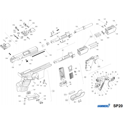 Alza Hammerli SP20 (pieza nº 252)