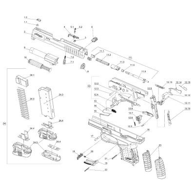 Retenida corredera PPS