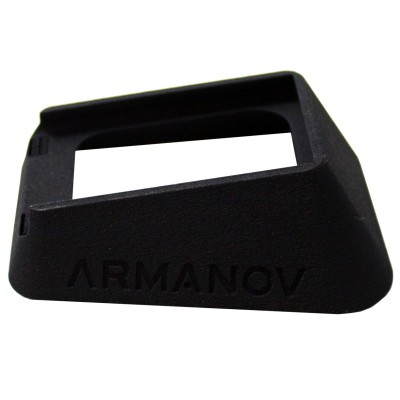 Prolongador cargador AR15 negro Armanov