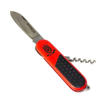 Navaja Gran Quinto negra y roja Aitor