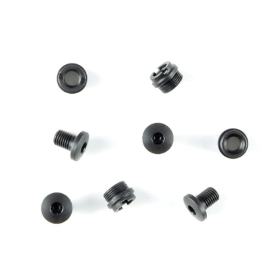 Tornillos negro c/tuerca cacha pistola 1911 (Juego 4) Hogue