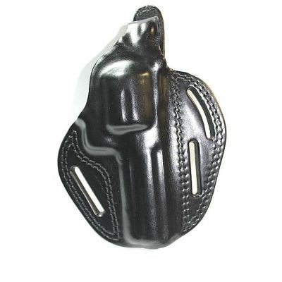 Funda Revolver 2\" armazon J piel negra Vega