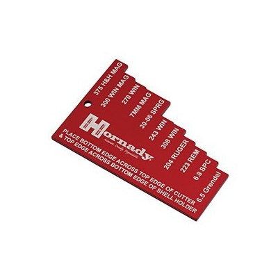 Medidor vaina trim Hornady