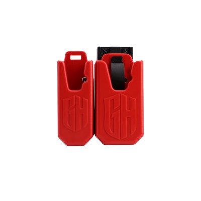 Portacargador 360 PLUS rojo clip D GHOST