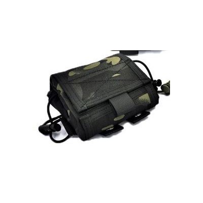 Bolsa casquillo camuflaje negro tactical SOETAC