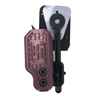 Funda IPSC STI metal red HS