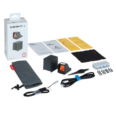 Visor 3MOA RMR de punto rojo multi retícula Osight X