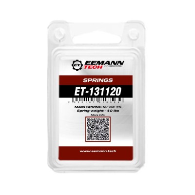 Muelle lomo 10 lbs CZ75/CZ85/ SP-01/ Shadow Eemann Tech