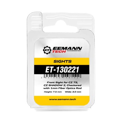 Punto mira fibra 1mm roja CZ Eemann Tech
