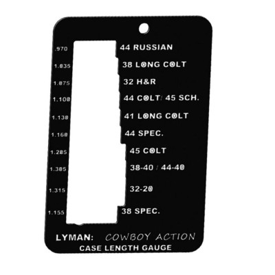 Plantilla vainas Cowboy Lyman