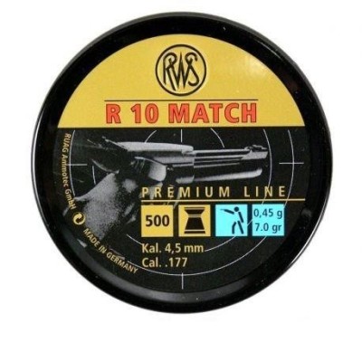 Balines 4,49 R10 Match Pistola RWS (500)
