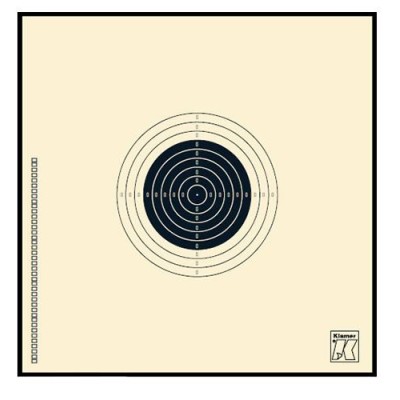 Blanco carabina aire (10x10 cm) KLAMER