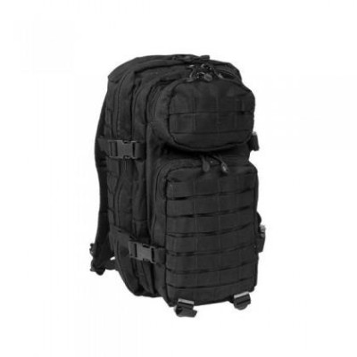 Mochila militar negra (20L) MIL TEC