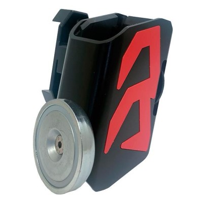 Portacargador aluminio con iman Alpha-X DAA rojo