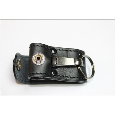 Llavero de vaquetilla Pielcu