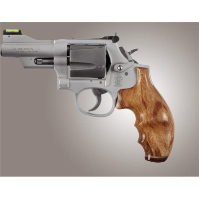 Cacha revolver K/L redonda madera tapa oscura HOGUE
