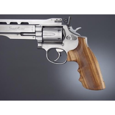Cacha revolver K/L cuadrada madera rayada HOGUE