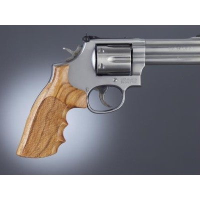 Cacha madera picada revólver Colt Python HOGUE