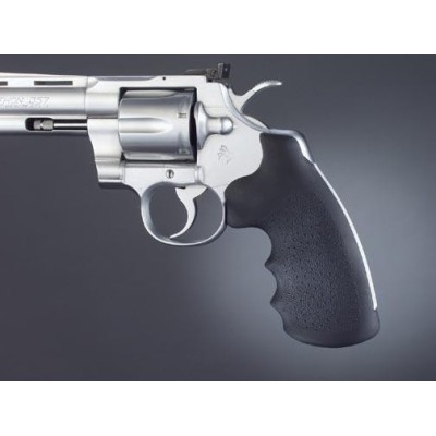 Cacha goma dedos marcados Colt Python Hogue