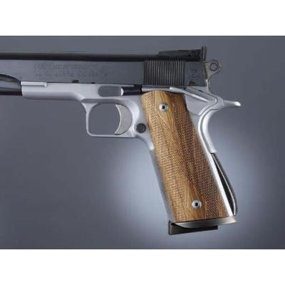 Cacha madera rombos pistola 1911 HOGUE