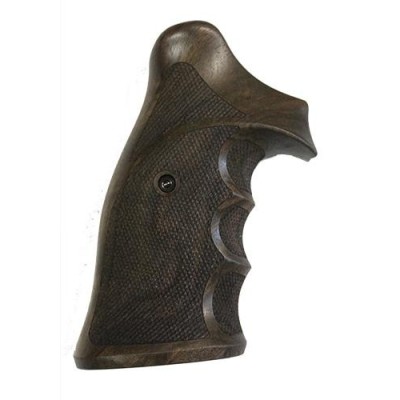 Cacha revolver SW K/L redondo madera picada Ph. Hemphill NILL