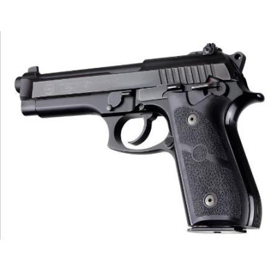 Cacha goma negra pistola Taurus PT99, PT92 HOGUE