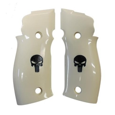 Cacha Sig X5 acrilica marfil calavera castigador KSD  