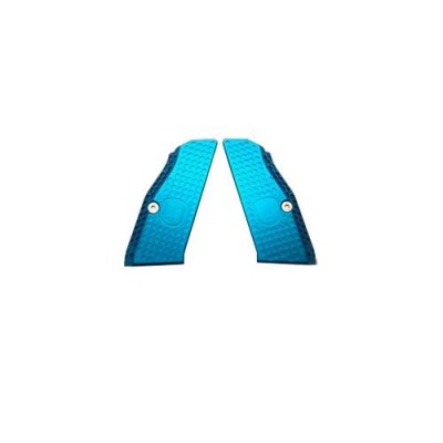 Cacha Stock Tanfoglio aluminio azul M-Arms