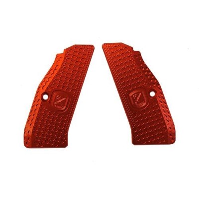 Cacha estrecha CZ roja M-Arms