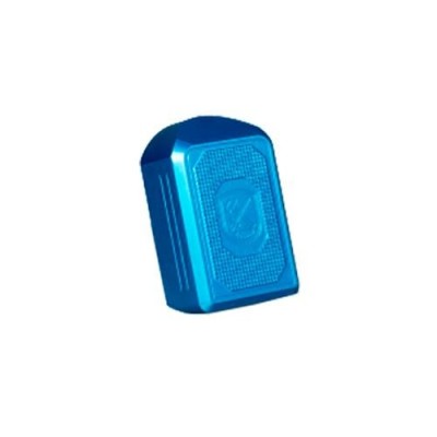 Tapa aluminio azul cargador CZ (+2) M-Arms