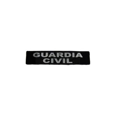 Cartel pecho Guardia Civil (50x105 mm)